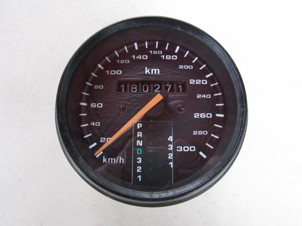 Porsche 964 Tiptronic Snelheidsmeter – Vooraanzicht